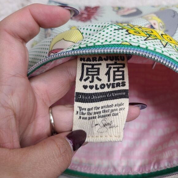 Harajuku Lovers Superheroes Comicbook Print Crossbody - Picture 6 of 6